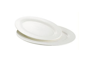 Platte oval Fine Dining 35cm